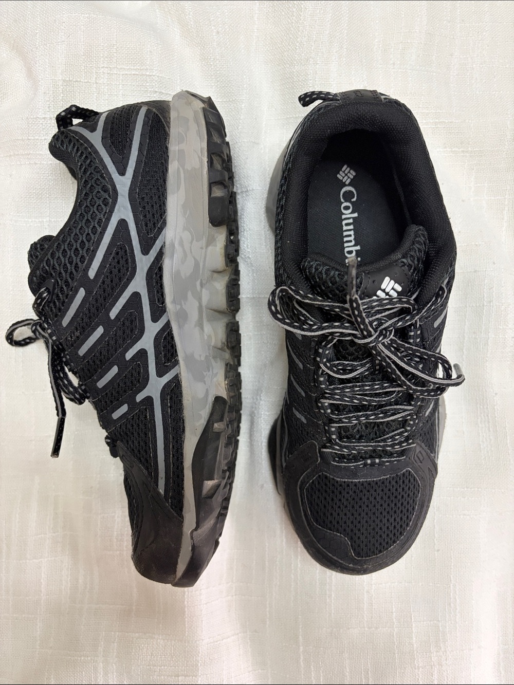 Columbia Black and Gray Shoes